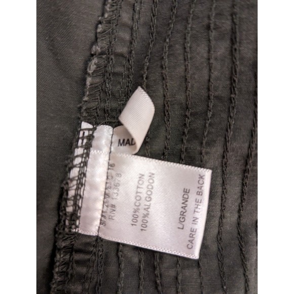 Army Green Cargo Jacket Women's 100% Cotton Large - Picture 8 of 14